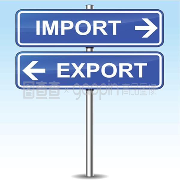 進出口方向標志